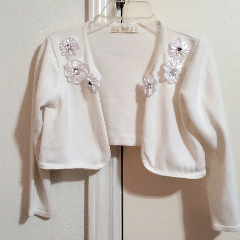 American Princess White Sweater